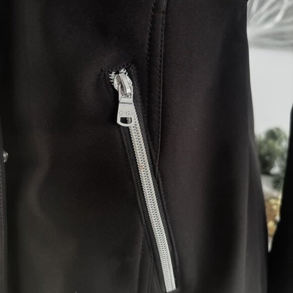 Black Military Style Coat, Jessica Simpson, Size S - Picture 13 of 13